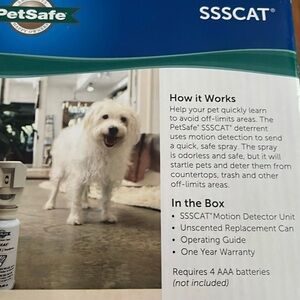 Pet Deterrent - Motion Activated